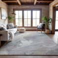thumbnail image 6 of Addison Rugs Mayfield Premium Machine Washable Transitional Modern Putty Rectangle Rug, 9' x 12', 6 of 6