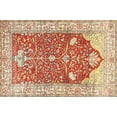thumbnail image 1 of Ahgly Company Indoor Rectangle Traditional Brown Gold Animal Area Rugs, 4' x 6', 1 of 6