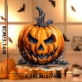 thumbnail image 3 of ​​GiLiling Acrylic Flat Pumpkin Car Decoration​​ | Halloween Vehicle Emblem for Window Display, Themed Travel Accessories, and Mobile Holiday Spirit Enhancement, 3 of 9
