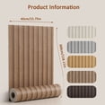 thumbnail image 4 of Peel and Stick PVC Slat Wall Panel 118"x15.75" Self-Adhesive Faux Wood Grain Wallpaper Panel 3D Printed Wall Panels for Walls & Ceilings, 4 of 7