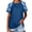 Dark Blue, variant on Summer Tops for Women Women Camouflage Print Crew Neck Short Sleeve Colorblock T Shirt Top Womens Essentials Fashion Clothing