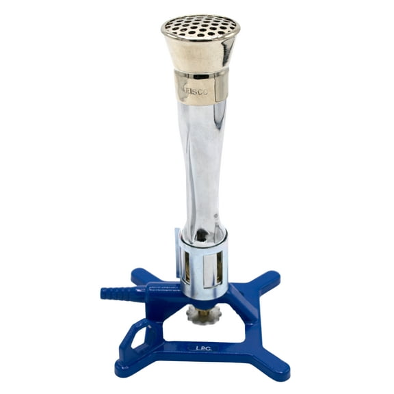 Eisco Scientific No Tip Bunsen Burner,Meker,LP Fuel CH0996LP