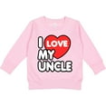 thumbnail image 2 of Inktastic I Love My Uncle Toddler Sweatshirt, 2 of 4