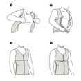 thumbnail image 6 of VASLANDA Mens Compression Shirt Slimming Body Shaper Vest Zipper Waist Trainer Workout Tank Tops Back Support Undershirts, 6 of 7
