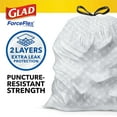 thumbnail image 2 of Glad ForceFlex Tall Kitchen AIF9 Trash Bags, 13 Gal, Pine-Sol Original Scent, 110 Ct, Pack May Vary, 2 of 4