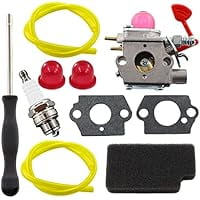 Carburetor Assembly – Fits Craftsman 25 cc 2‑Stroke Leaf Blower & Poulan / BVM Models (545081855 / 358794650 / WT‑875‑A / BVM200C / PP320 / P325 / 545081831)