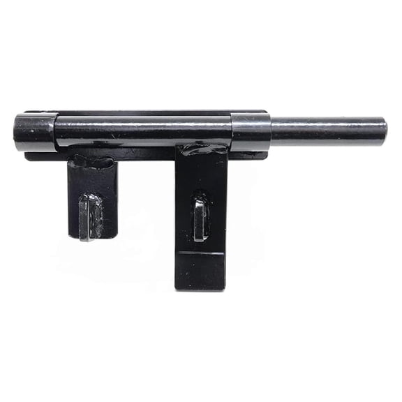 3/4" Weld On Slide Bolt - Heavy Duty Gate Bolt for Metal Gates, Doors & Fences - Secure Locking Latch - Black Finish - Welding Required