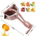 thumbnail image 4 of Juice Squeezer Hand Pressure Juicer Pomegra Alloy Oran Lemon Gfruit Fruit Tool Kit Accessories, 4 of 4