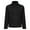 Black, variant on Regatta Mens Plain Micro Fleece Full Zip Jacket (Layer Lite)
