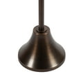 thumbnail image 3 of Kate and Laurel Sanzo Modern Pedestal Side Table, 15 x 15 x 24, Bronze, Decorative End Table with Hammered Tabletop for Use as a Bedroom Nightstand or Living Room Accent, 3 of 7