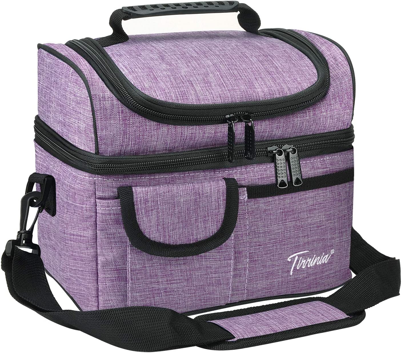 Insulated Lunch Bag, Leakproof Thermal Cooler Tote for Women and Men