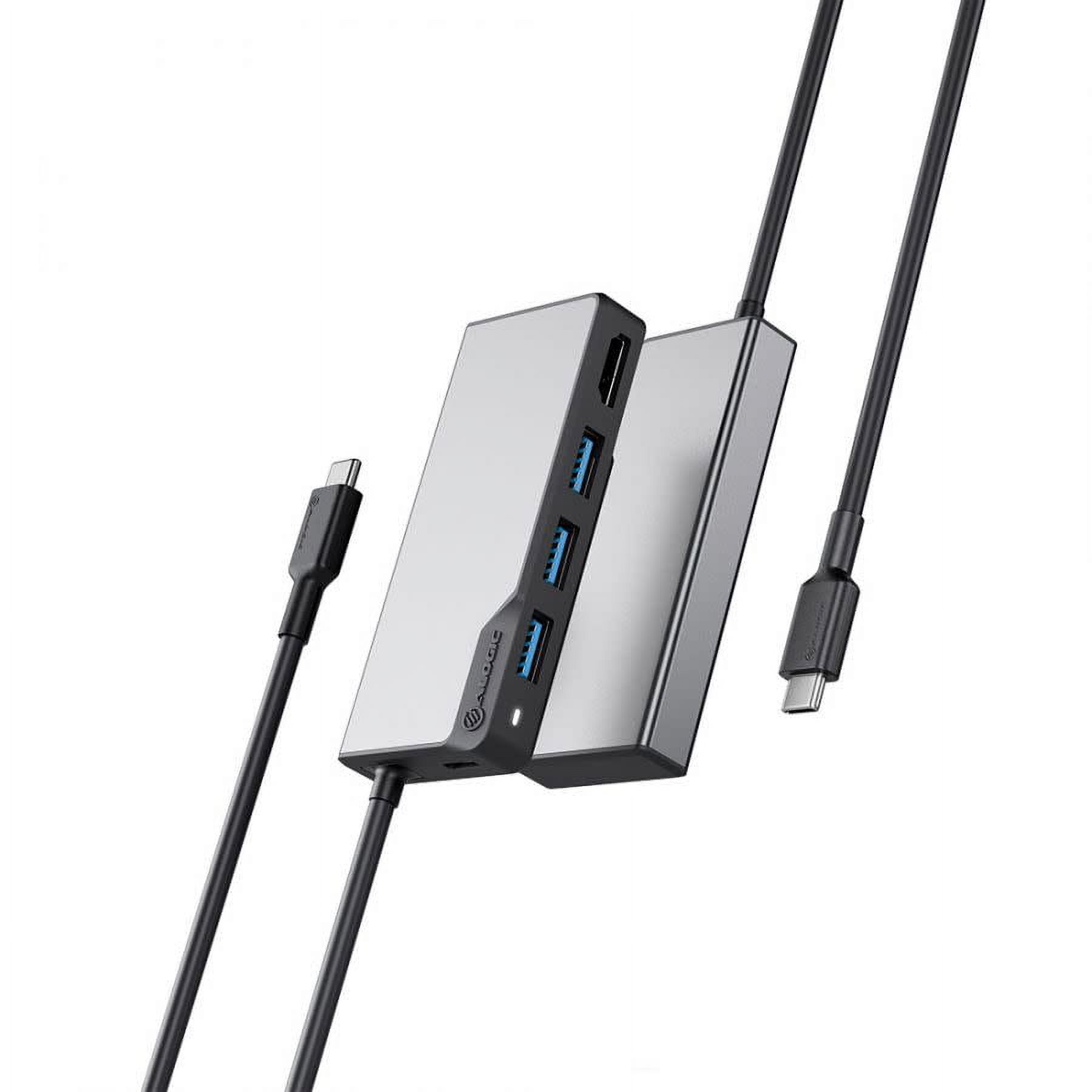 ALOGIC UCFUHDV2-SGR USB-C Fusion CORE 5-in-1 Hub V2