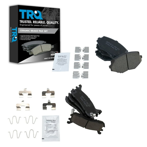 Front & Rear Ceramic Disc Brake Pad Kit for 94-05 Mazda Miata Brand New BFA13075 Fits select: 1994-1997,1999-2005 MAZDA MX-5 MIATA