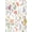 Pink, Pattern 1, variant on ODIKA 8'x10' Olive Pink Blossom Harmony Vintage Floral Washable Area Rug Charming 70s Inspired Design with Elegant Motifs for Living Room, Under Sectional, Family , Durable, Non-Slip