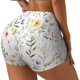 thumbnail image 1 of Fotbe Watercolor Floral A Shorts Sin Costuras – Shorts Deportivos de Cintura Alta para Mujer, Elásticos para Gimnasio, Yoga, Running o Ciclismo-X-Large, 1 of 8