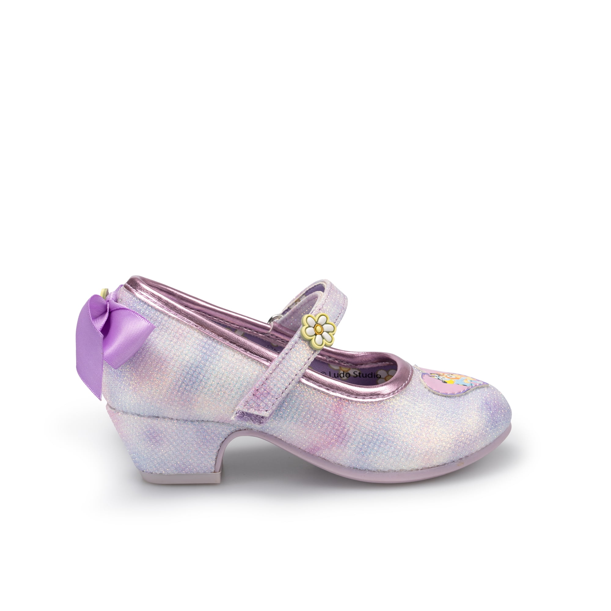 Bluey Toddler Girl Low Heel Dress Up Shoes