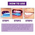 thumbnail image 3 of Purple toothpaste fresh breath clean teeth oral care 30ml, 3 of 4