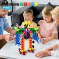 thumbnail image 2 of Juego de juguetes con bloques de construcción PicassoTiles PTF80, 800 piezas, 2 of 8