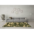 thumbnail image 3 of Ahgly Company Indoor Square Abstract Brown Modern Area Rugs, 7' Square, 3 of 4