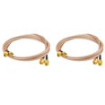 thumbnail image 1 of 4Pcs RG316 Cable Jumper SMA Macho Una SMA Macho Extensión de Antena WiFi RF Coaxial Cable Coaxial Adaptador Puente (100cm), 1 of 6
