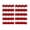 Red, variant on Red Stripes Kitchen Curtains Short 45 Inch Length, Simple Red White Texture Grommet Top Bedroom Living Room Curtains, Light Filtering Cafe Curtain Drapes 2 Panels Set 84''x45''