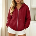thumbnail image 3 of Aihuaihua Women's Sparkly Sequin Angel Wings Hoodie Trendy Long Sleeve Hooded Sweatshirt Plus Size Baggy Sweat Shirt with Pocket (RD3,XXXL), 3 of 6