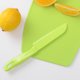 thumbnail image 5 of Cuchillo para lechuga para evitar que se dore, cuchillo de cocina dentado de plástico para verduras, ensaladas, frutas, pan o pasteles,Green, 5 of 5