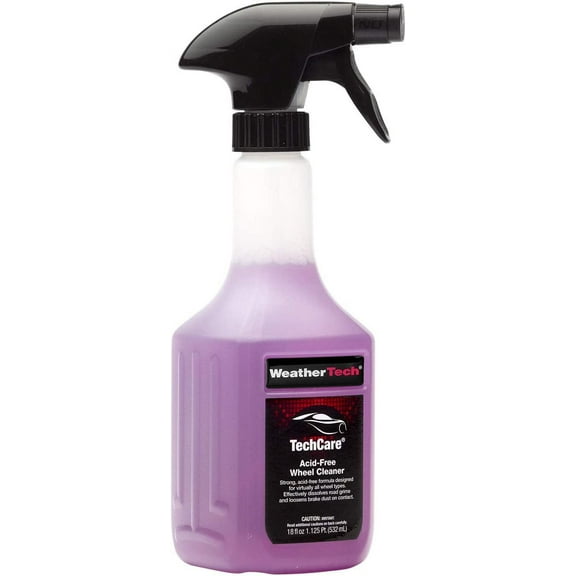 WeatherTech TechCare Acid-Free Wheel Cleaner Kit - 18oz Bottle