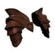 thumbnail image 2 of de hombro medieval de hombro de caballero para disfrazarse de Halloween Cosplay Marrón Yuyangstore armadura de hombro medieval, 2 of 8