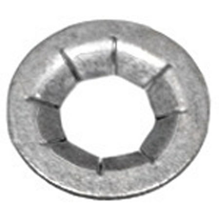 

100 1/4 Stud Flat Push-On Retainer 17/32 O.D. Zinc
