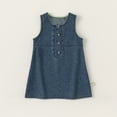 thumbnail image 5 of LYMAYTER Toddler Kids Girls Sleeveless Demin Dresses Baby Spring Summer Dress Casual Outfits Party Jeans Dresses 12M-8T, 5 of 11