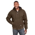 thumbnail image 1 of Berne Men's Highland Washed Cotton Duck Hooded Jacket HJ375, 1 of 3