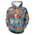 thumbnail image 3 of Sudadera con capucha con estampado de helado para hombre, sudaderas con capucha con estampado 3D de helado, mangas largas, sudaderas casuales de otoño, sudaderas con capucha, suéteres sueltos, 3 of 5