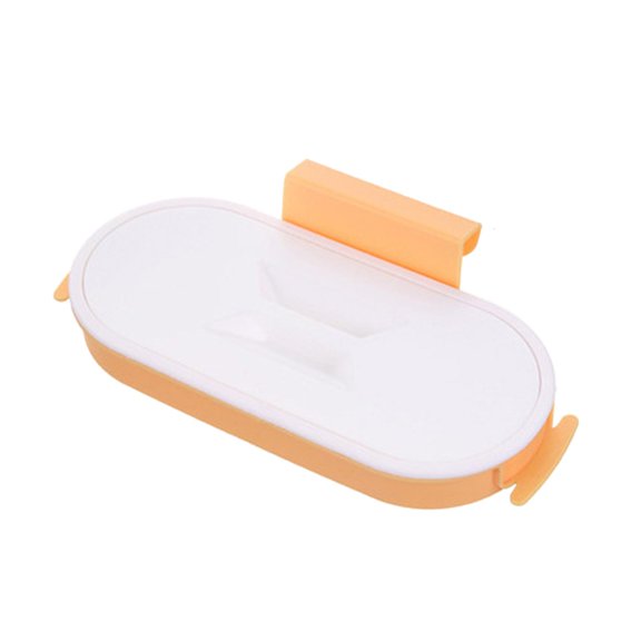 HILOGEL Trash Bag Storage Rack Hanging Garbage Bag Holder Trash Bin Accessories