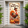 thumbnail image 3 of Autumn Theme Thanksgiving Banner Decorative Turkey Festive Harvest for Holiday Celebration Family Gathering Seasonal Decor, 3 of 9
