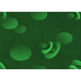 thumbnail image 1 of Ahgly Company Machine Washable Indoor Rectangle Transitional Green Area Rugs, 6' x 9', 1 of 7