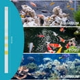 thumbnail image 6 of 100Pcs Aquarium Test Strips 7 in 1 Fish Tank Test Kit Freshwater Saltwater Aquarium Water pH Test Strips Kit for Total Hardness Nitrate Nitrite Free Chlorine Carbonate pH Value Total Alkali, 6 of 9
