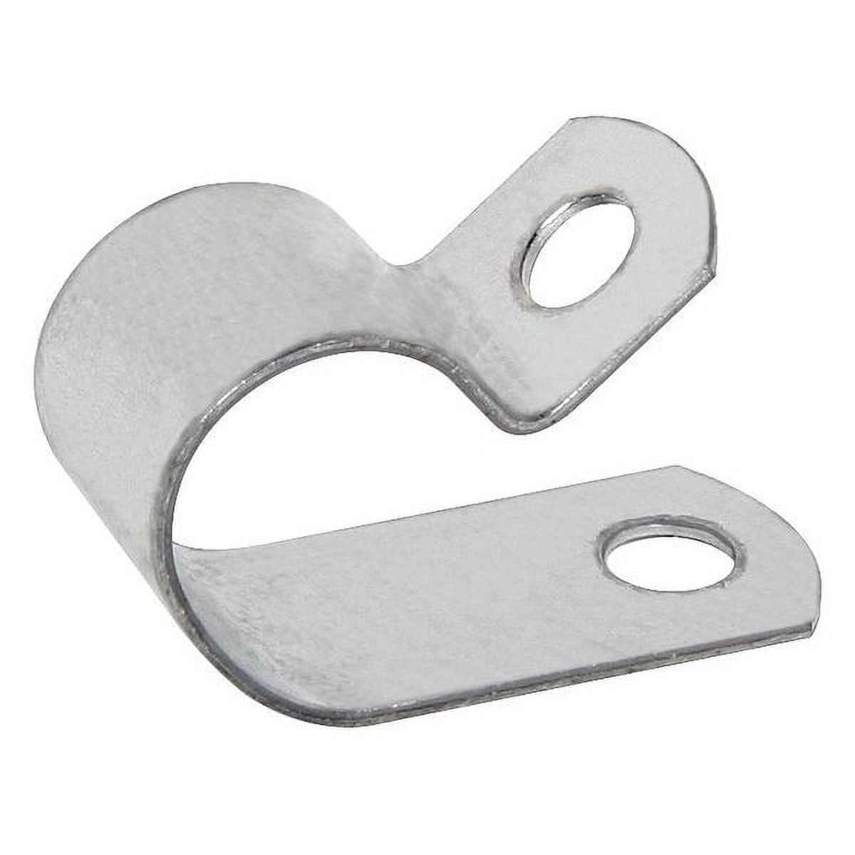 Cable Clamp, Aluminum, 3/8 in Bundle Dia., Natural, 50 PK CO0609AL