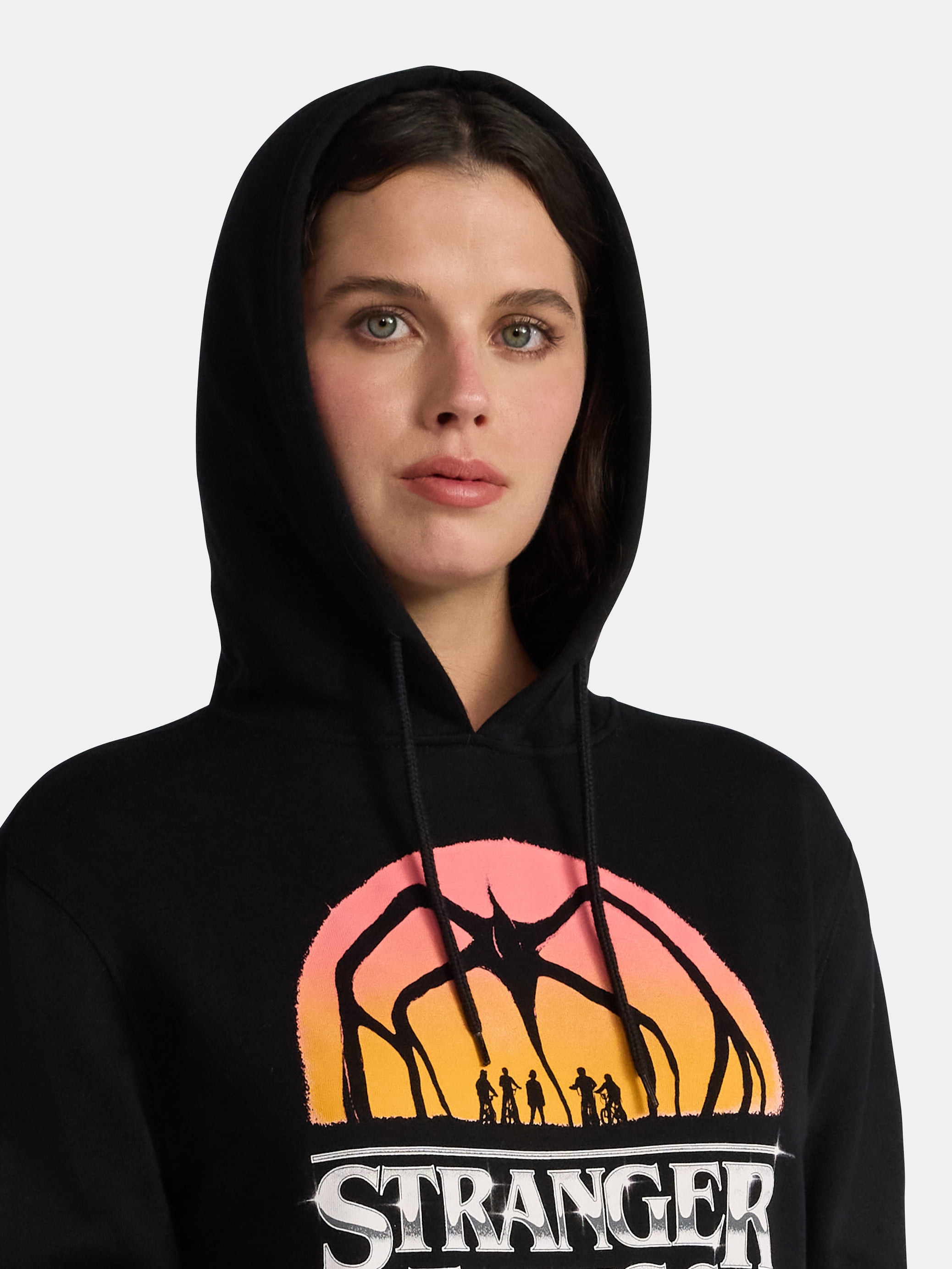 Netflix Stranger Things Graphic Hoodie, Women's and Women's Plus
