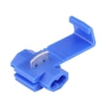 thumbnail image 3 of Clips de empalme de alambre rápido, 50 piezas de bloqueo azul Conectores de empalme de alambre de bloqueo rápido azul Clips de empalme de alambre diseñados meticulosamente, 3 of 8