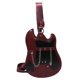 thumbnail image 5 of Forma de guitarra bolso de cuerpo cruzado Bolso de hombro para mujeres únicos para el cumpleaños de al aire libre Rojo, 5 of 8