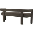 thumbnail image 4 of Meridian Furniture Athena Brown Boucle Fabric Bench, 4 of 9