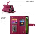 thumbnail image 2 of GANGXUN Étui en Cuir à Rabat pour Google Pixel 8a - Sangles Longues et Courtes, design wallet, 2 of 5