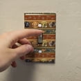 thumbnail image 3 of Hunting Dog Breeds Paw Prints Plastic Wall Decor Toggle Light Switch Plate Cover, 3 of 3