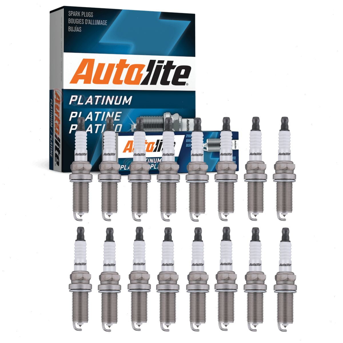 16 pc Autolite Platinum Spark Plugs compatible with Ram 1500 5.7L V8 2011-2019