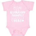 thumbnail image 3 of Inktastic My Dad is a Respiratory Therapist and a Hero Boys or Girls Baby Bodysuit, 3 of 5