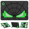 thumbnail image 2 of for Samsung Galaxy Tab S9/S9FE/S8/S7 11 inch Case Heavy Duty Kids Shockproof Rugged Protective Case with Foldable Kickstand for Boys Children for Samsung Tab S9/S9FE/S8/S7 SM-X710/X510,Black+Green, 2 of 7