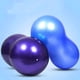 thumbnail image 4 of Yuarrent Pelota de Yoga con superficie antideslizante, estabilidad y flexibilidad en entrenamiento físico, pelotas de Pilates y Fitness Uniforme atlético Rosa roja, 4 of 6