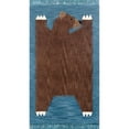 thumbnail image 1 of Novogratz ATTICATC-4NVY3050 3 x 5 ft. Attic-4 Rectangle Rug - Navy, 1 of 5