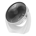 thumbnail image 1 of Ventilador de escritorio portátil, mini ventilador personal, ajustables, súper silencioso, ventilador de escritorio para oficina, hogar, USB negro SM SunniMix ventilador personal portatil, 1 of 8
